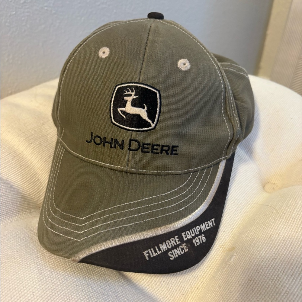 John Deere Tactical Cap Olive Dad Cap
